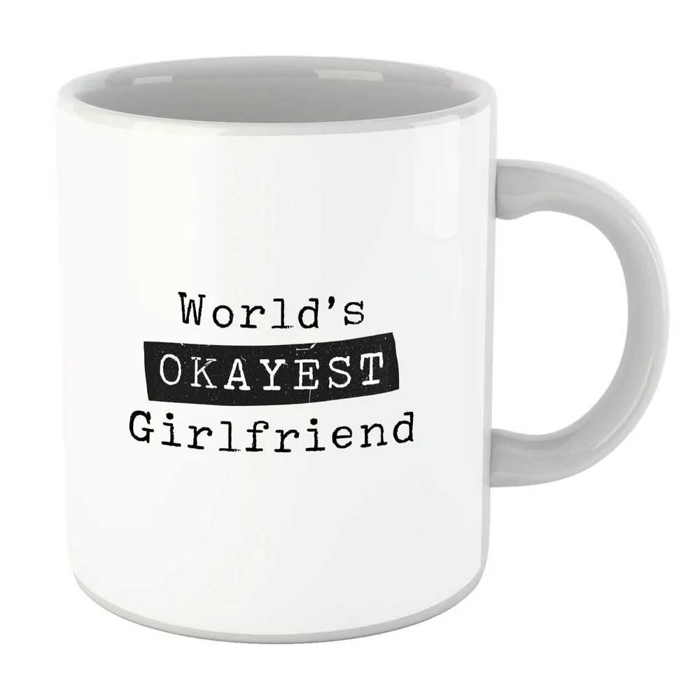 World's Okayest Girlfriend Mug Bild 1