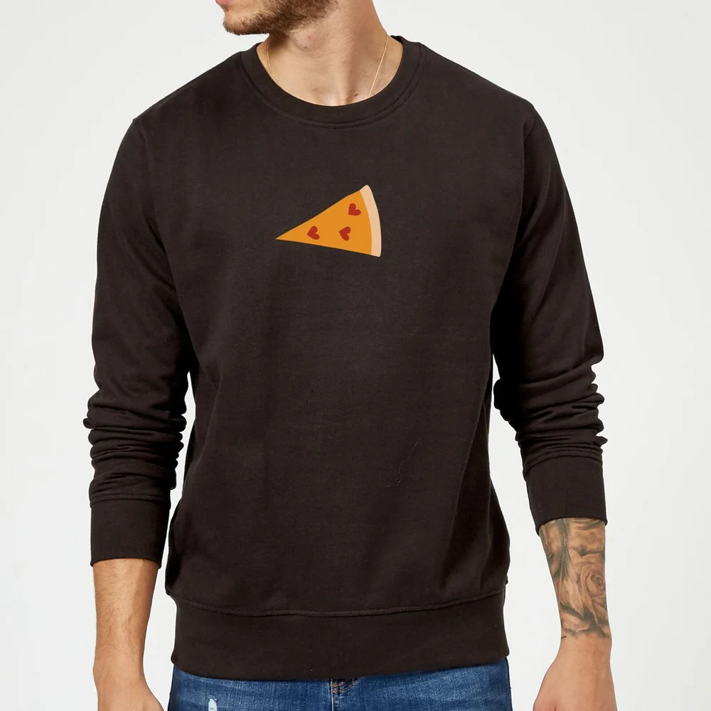 Pizza Part Sweatshirt - Black - S - Schwarz Bild 1