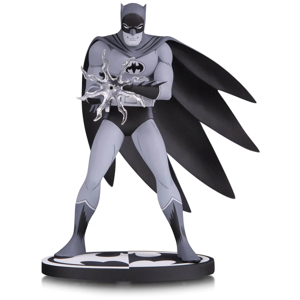 DC Collectibles schwarzweiße Batman Dekofigur nach Jiro Kuwatas Batman 16 cm Bild 1