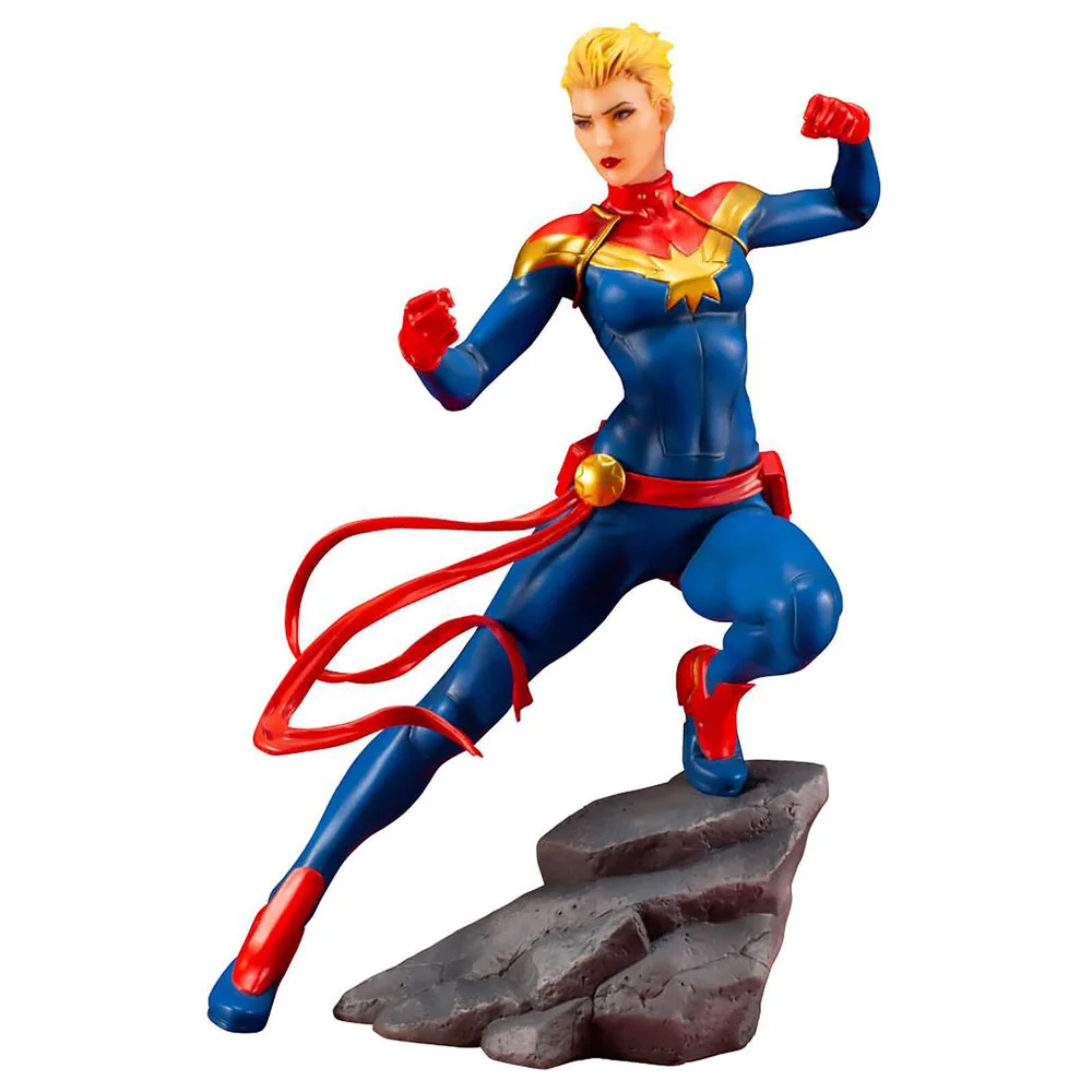 Kotobukiya Marvel Universe Avengers Series ARTFX+ PVC-Figur 1/10 Captain Marvel 17 cm Bild 1