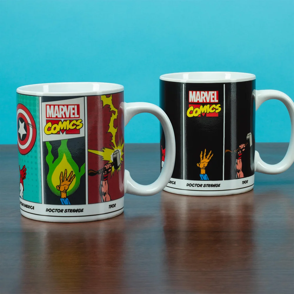 Marvel Comics Powers Heat Change Mug Bild 1