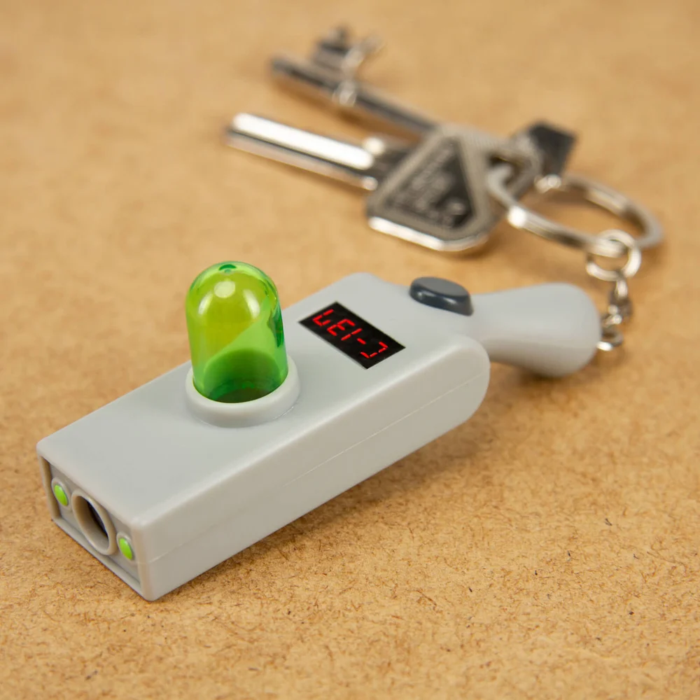 Rick and Morty Portal Gun Keyring Light Bild 1
