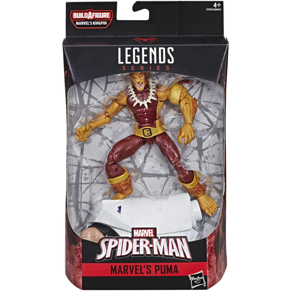 Hasbro Marvel Legends Series Spider-Man 6 Inch Puma Figure Bild 1