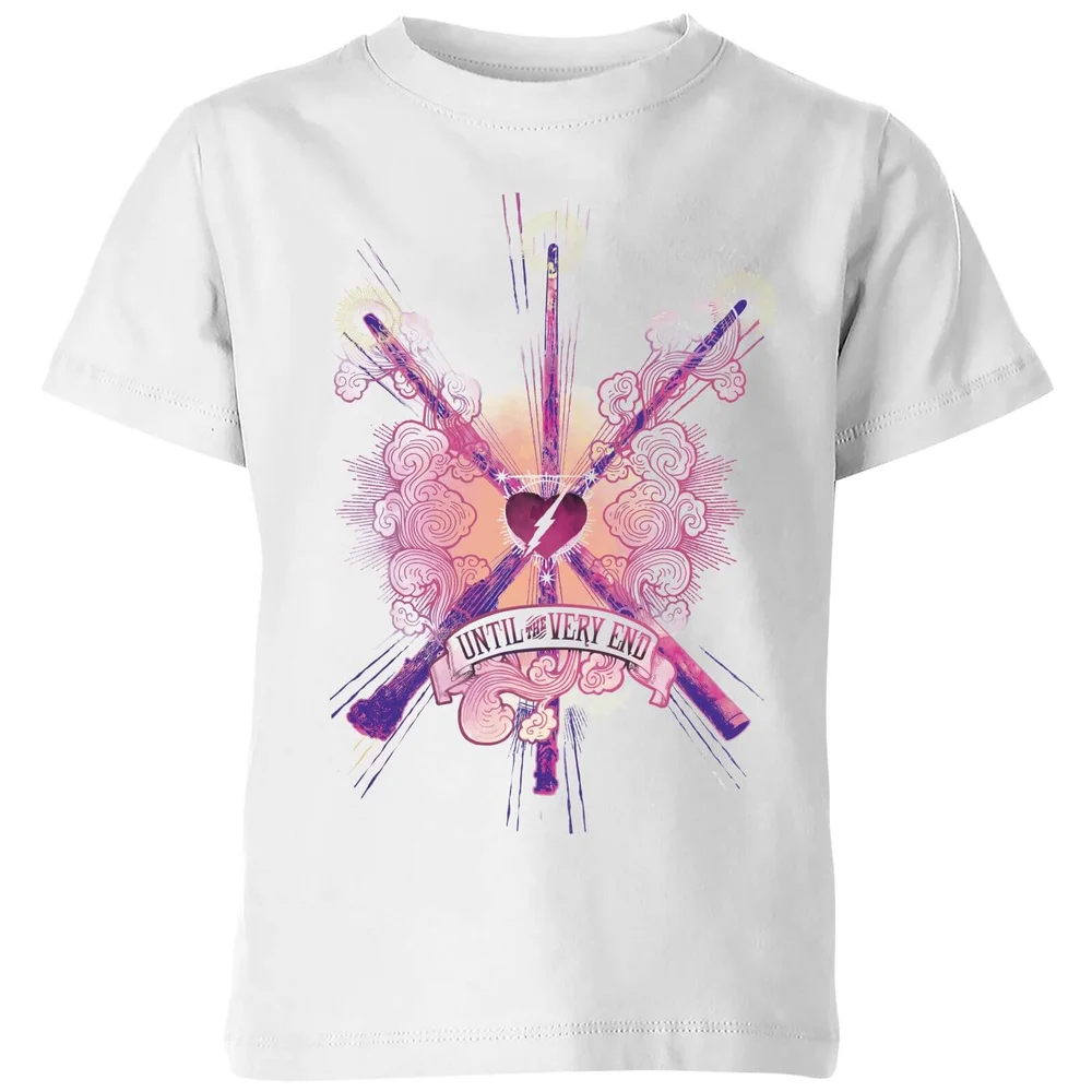 Harry Potter Until The Very End Kids' T-Shirt - White - 3-4 Jahre Bild 1