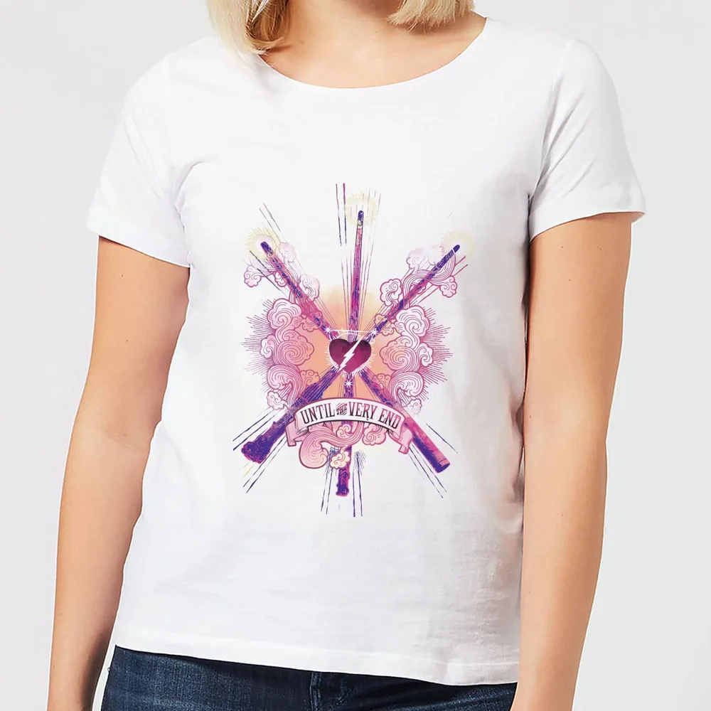 Harry Potter Until The Very End Women's T-Shirt - White - S Bild 1