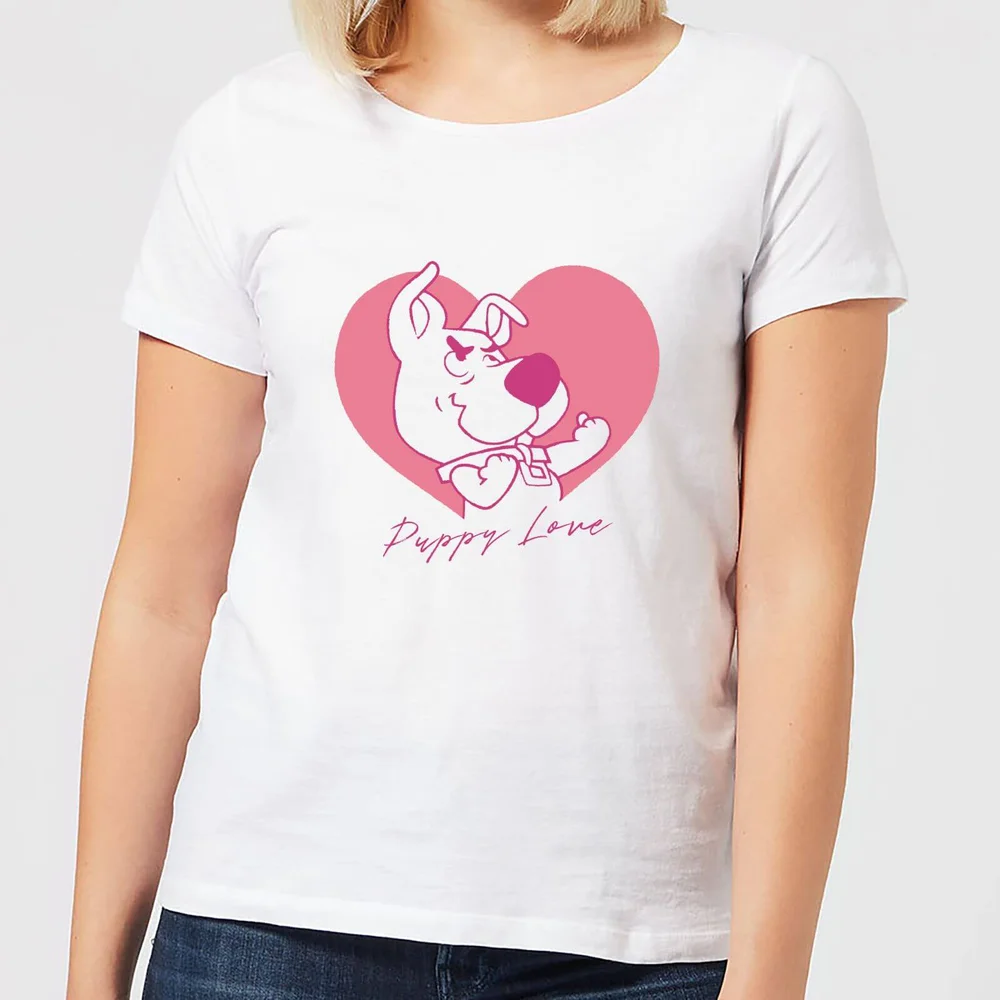 Scooby Doo Puppy Love Women's T-Shirt - White - S Bild 1