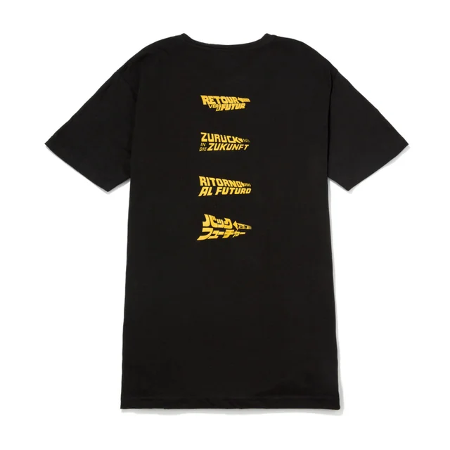 Global Legacy Zurück in die Zukunft T-Shirt - Schwarz