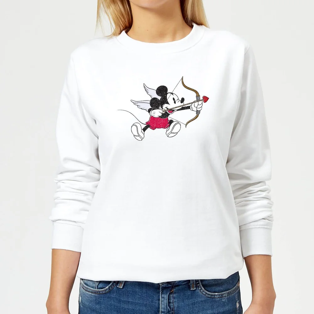 Disney Mickey Cupid Women's Sweatshirt - White - XS Bild 1