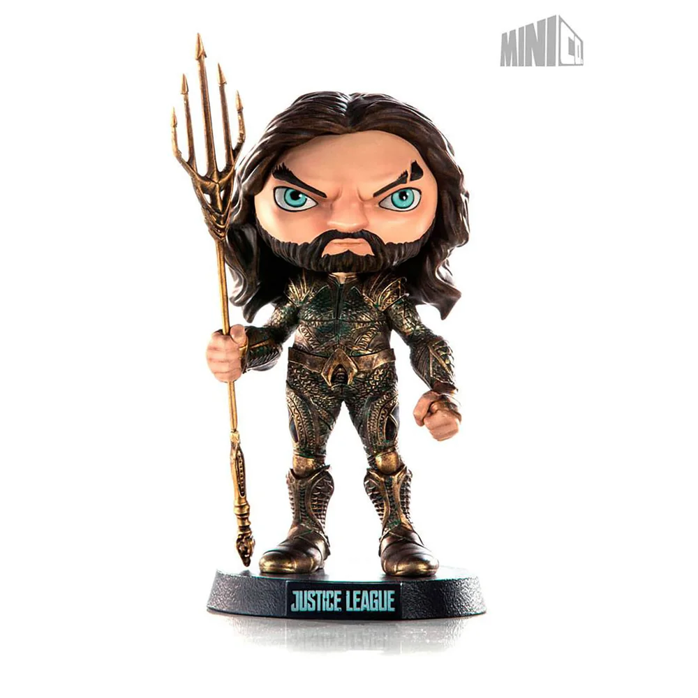 PVC Figur Iron Studios Justice League Mini Co. Aquaman 14 cm Bild 1