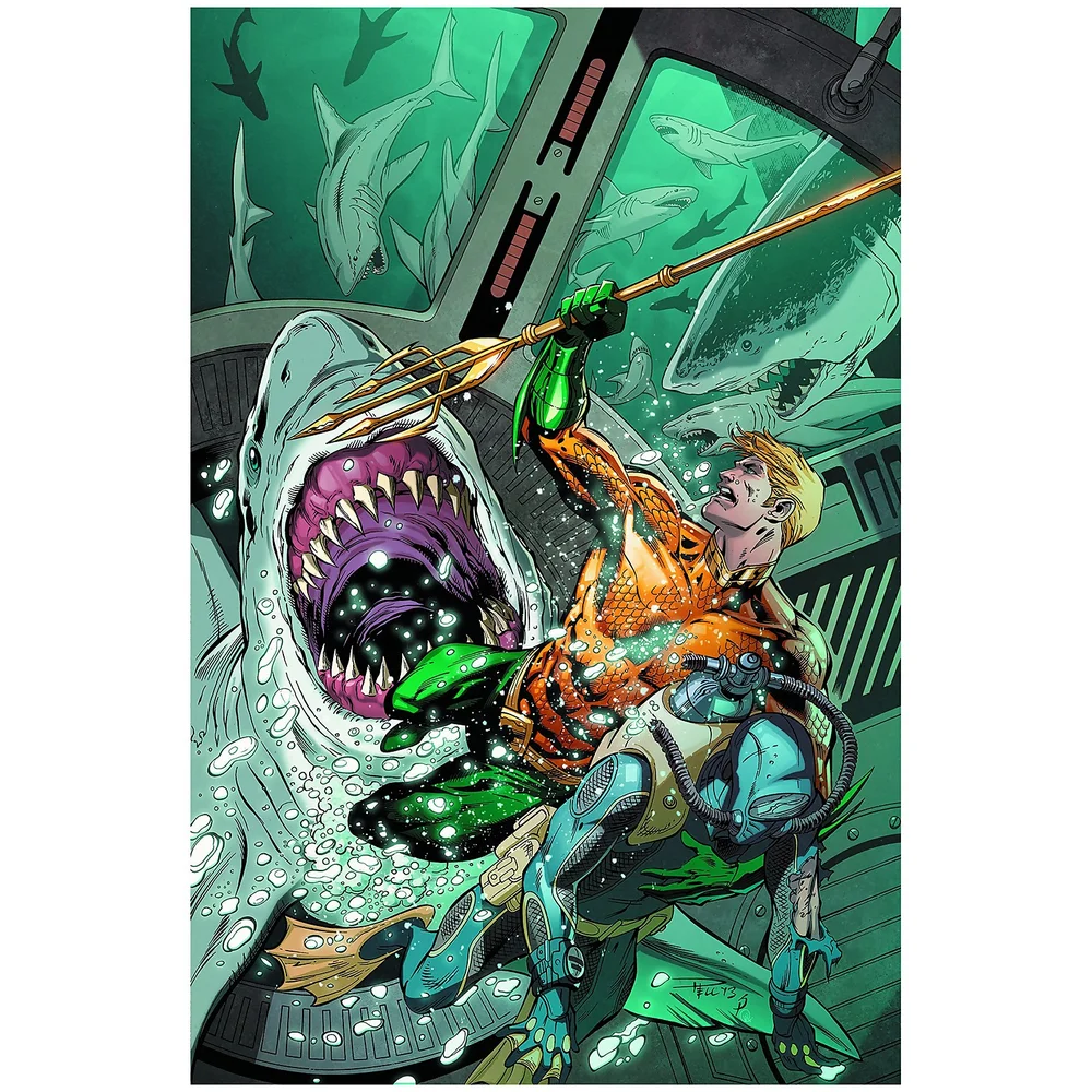 DC Comics - Aquaman Hard Cover Vol 05 Sea Of Storms (N52) Bild 1