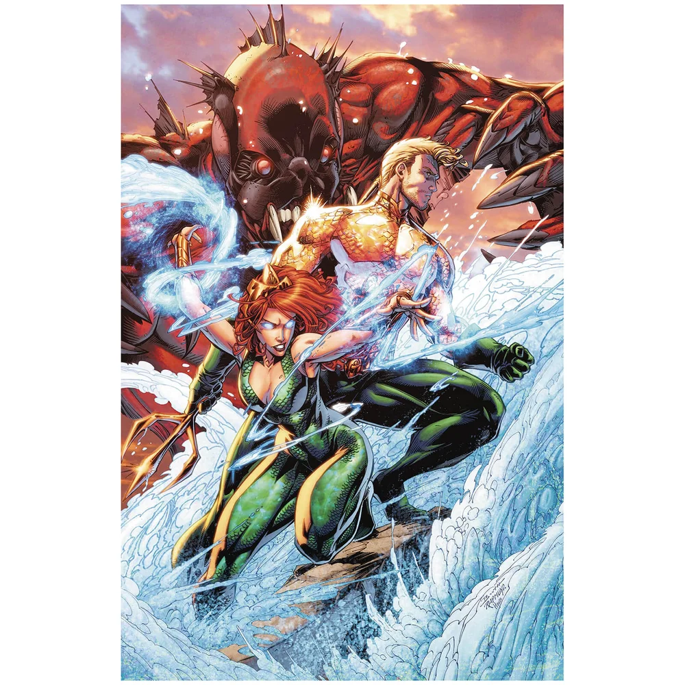 DC Comics - Aquaman Hard Cover Vol 08 Out Of Darkness Bild 1