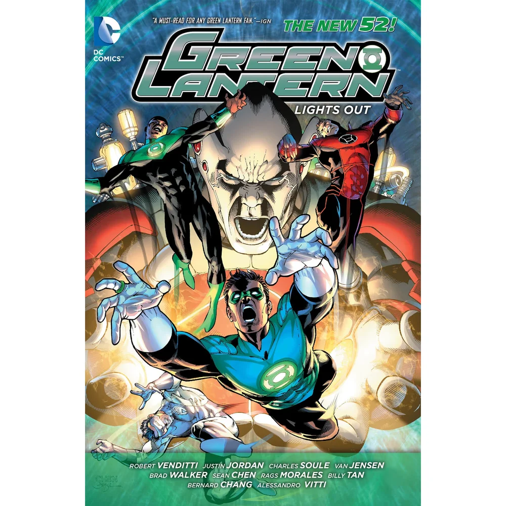 DC Comics - Green Lantern Lights Out Hard Cover (N52) Bild 1