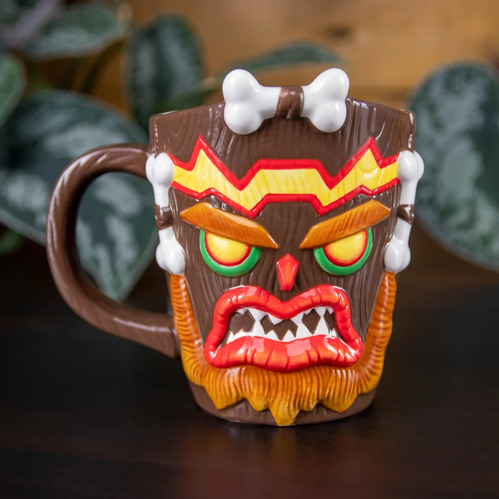 Crash Bandicoot Uka Uka Formige Tasse Bild 1
