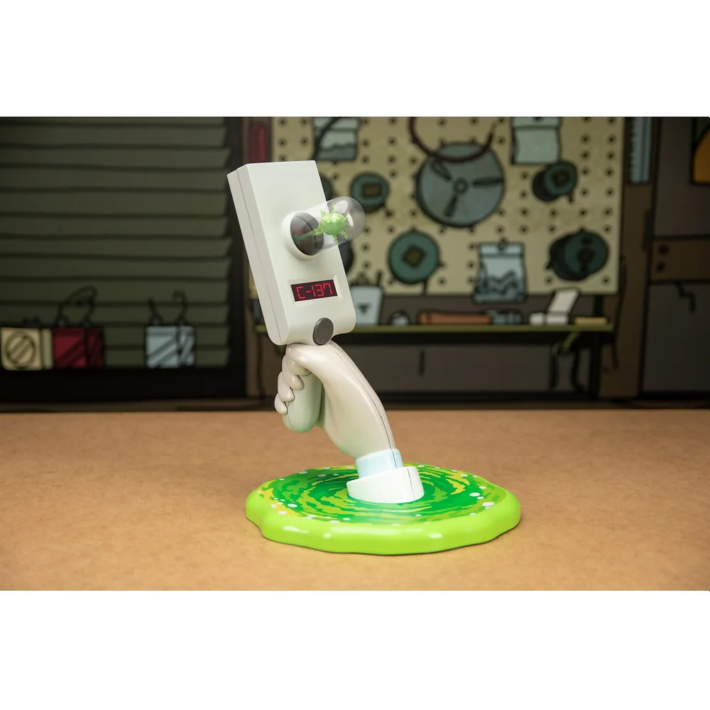Rick and Morty Portal Gun Licht Bild 1
