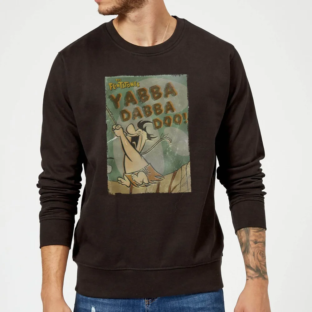 The Flintstones Yabba Dabba Doo! Sweatshirt - Black - S Bild 1