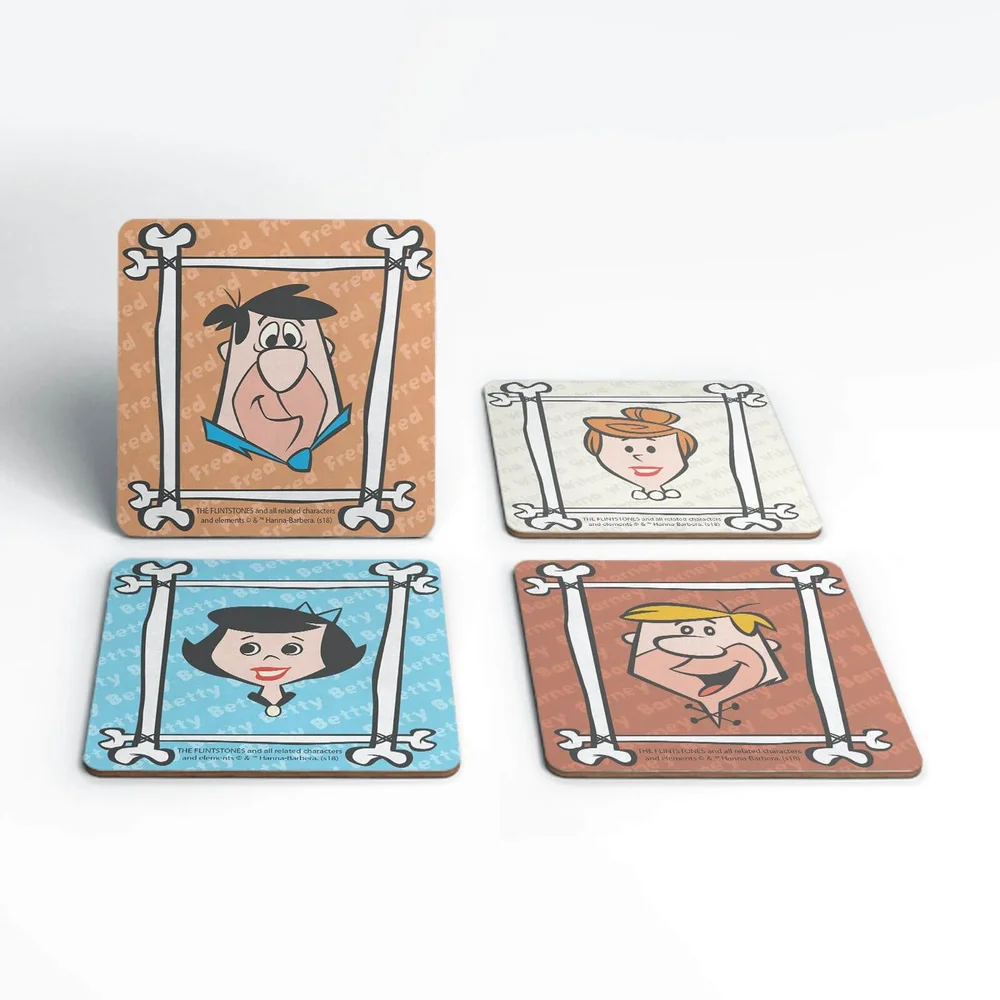 The Flintstones Characters Coaster Set Bild 1