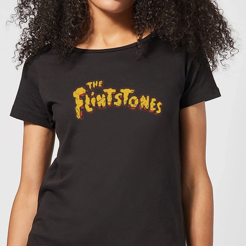 The Flintstones Logo Women's T-Shirt - Black - XS Bild 1