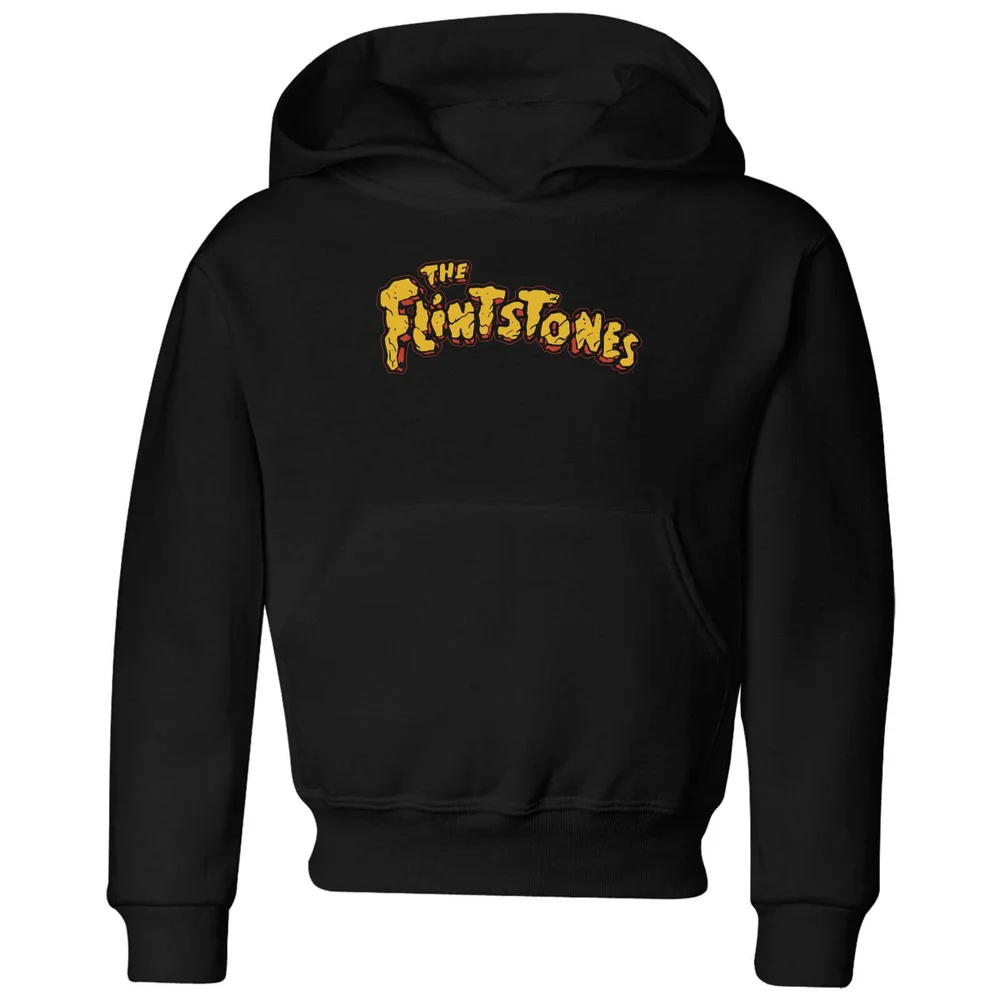 The Flintstones Logo Kids' Hoodie - Black - 3-4 Jahre Bild 1