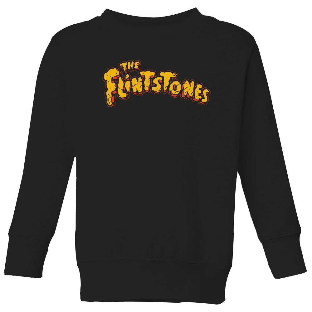 The Flintstones Logo Kids' Sweatshirt - Black - 3-4 Jahre Bild 1