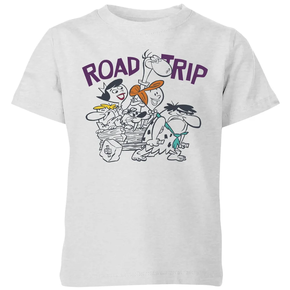 The Flintstones Road Trip Kids' T-Shirt - Grey - 3-4 Jahre Bild 1