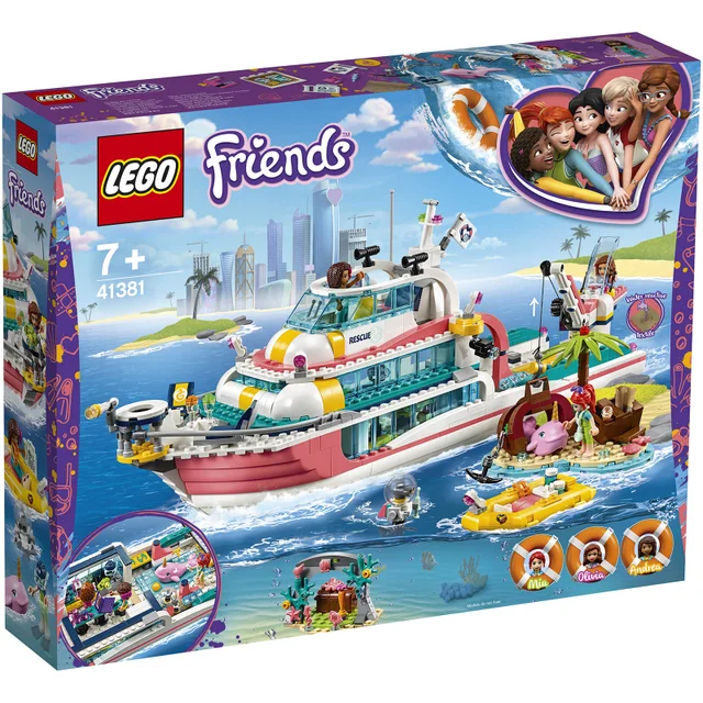LEGO® Friends: Boot für Rettungsaktionen (41381)