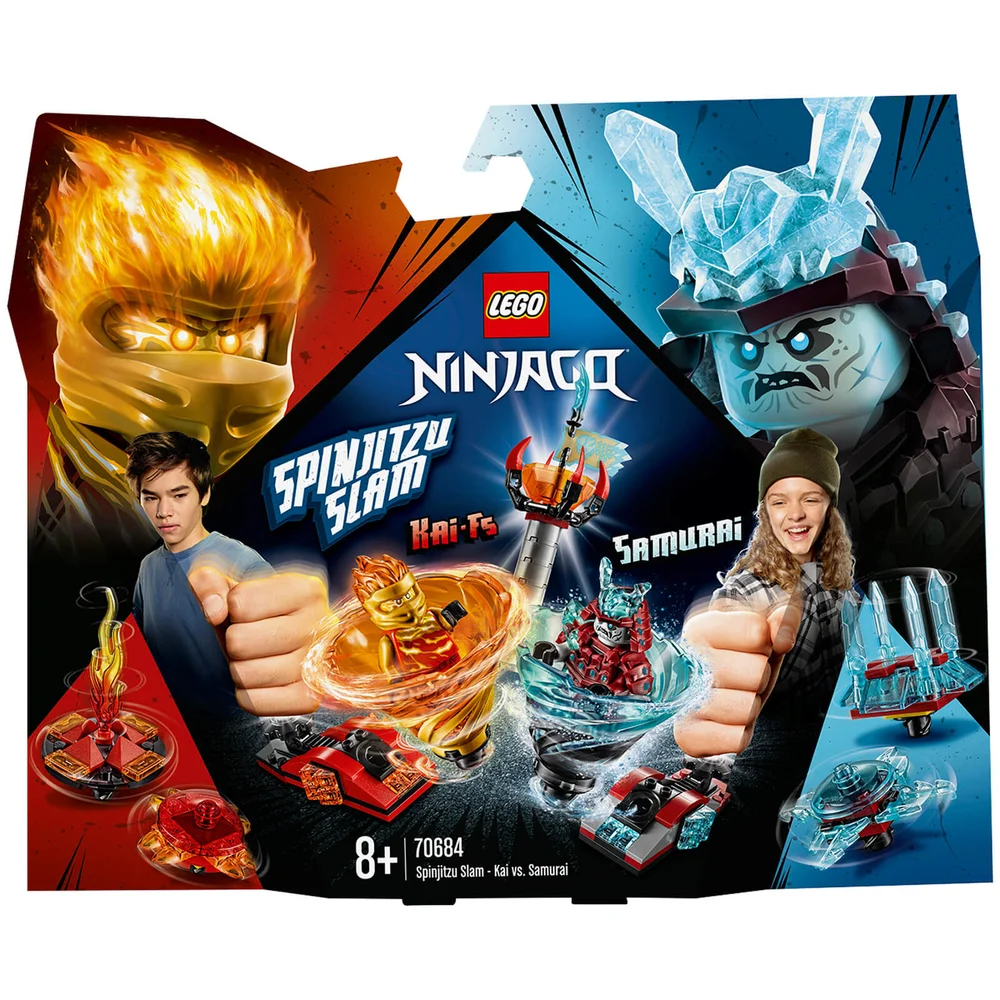 LEGO® NINJAGO®: Spinjitzu Slam – Kai vs. Eis-Samurai (70684) Bild 1