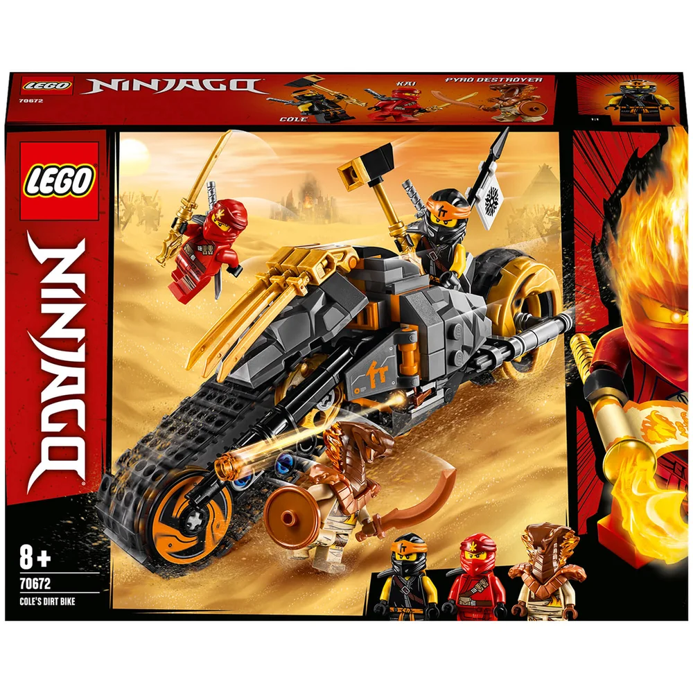 LEGO® NINJAGO®: Coles Offroad-Bike (70672) Bild 1