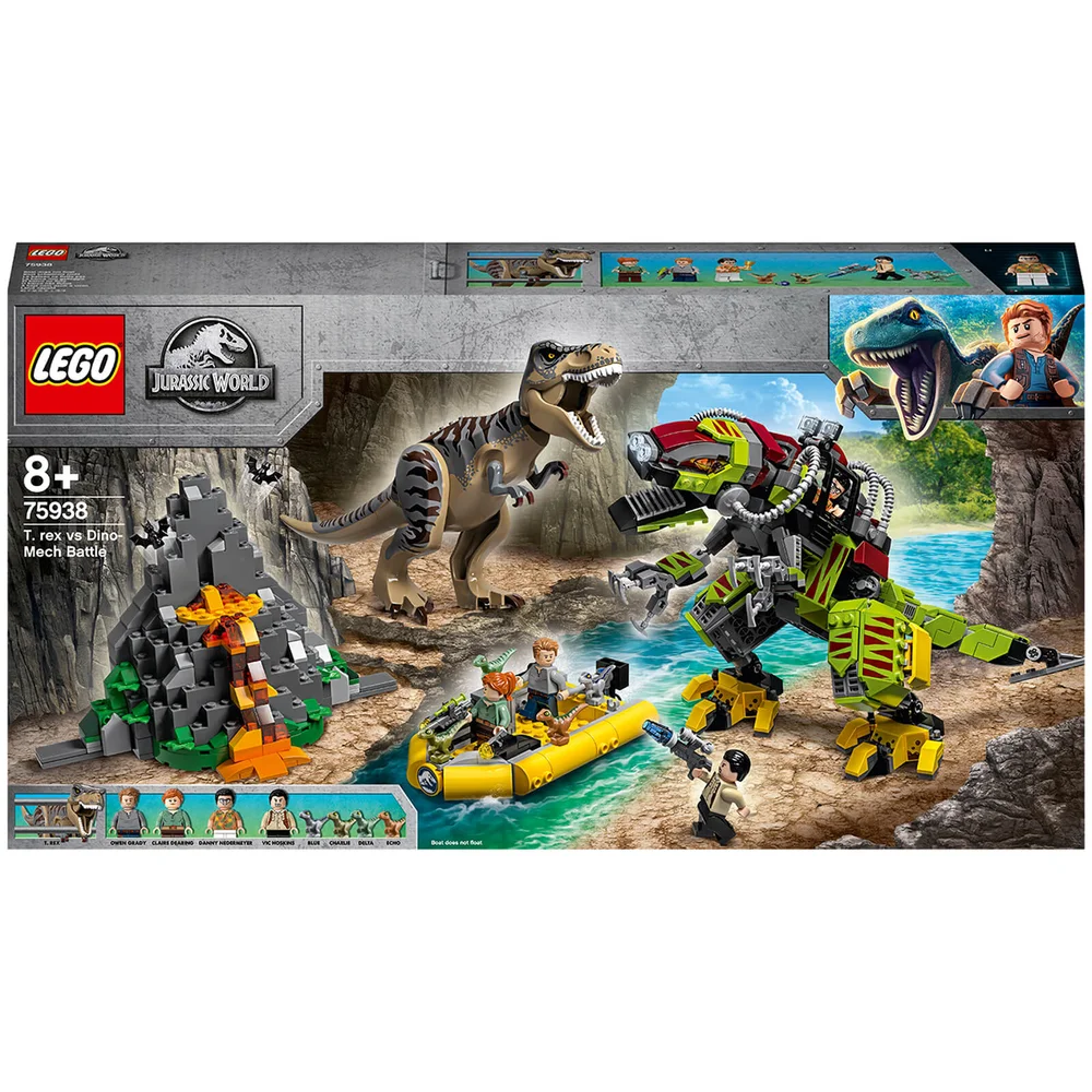 LEGO Jurassic World: T. rex vs. Dino-Mech (75938) Bild 1