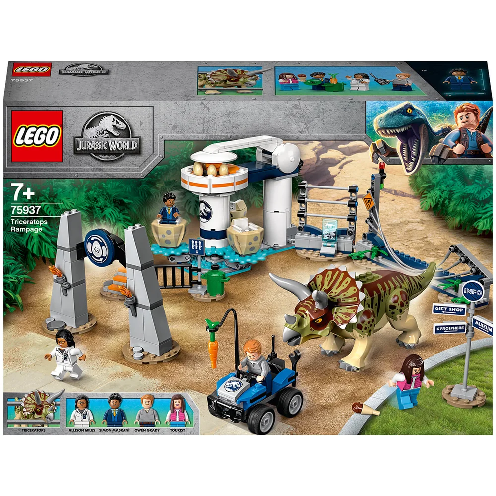 LEGO® Jurassic World™: Triceratops-Randale (75937) Bild 1