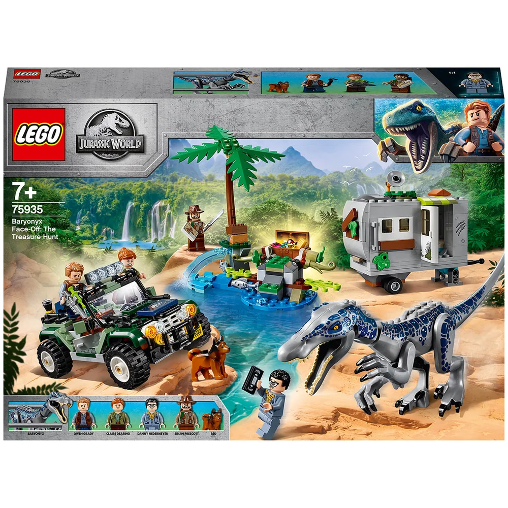 LEGO Jurassic World: Baryonyx' Kräftemessen: die Schatzsuche (75935) Bild 1