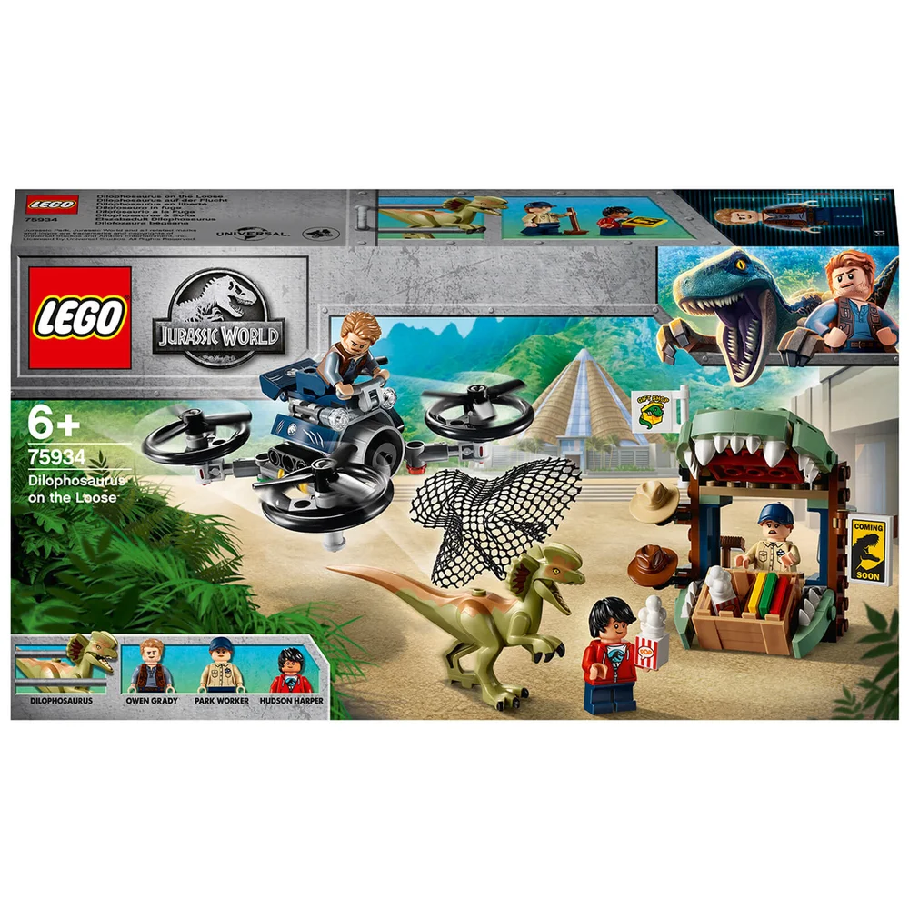 LEGO® Jurassic World™: Dilophosaurus auf der Flucht (75934) Bild 1