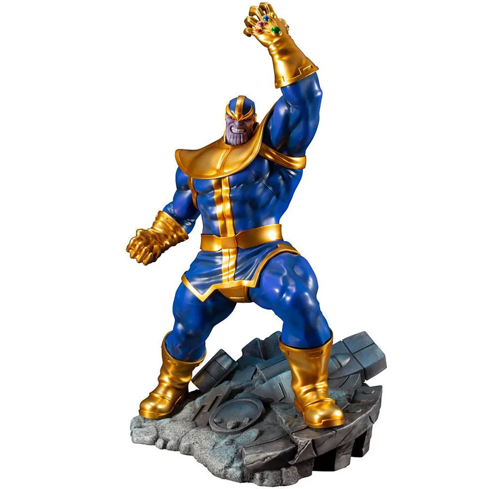 Kotobukiya Marvel Universe Avengers Serie ARTFX+ PVC-Figur im Maßstab 1:10 Thanos 28 cm Bild 1