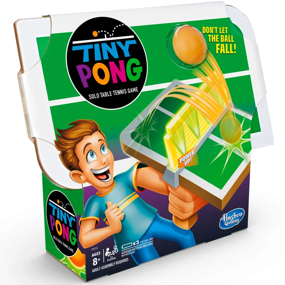 Hasbro Tiny Pong Solo-Tischtennis Bild 1