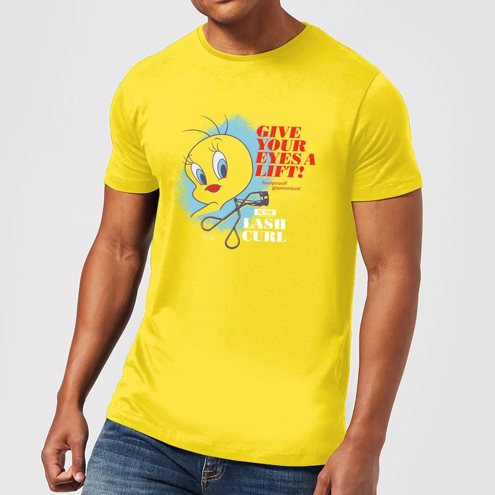 Looney Tunes ACME Lash Curler Men's T-Shirt - Yellow - S Bild 1