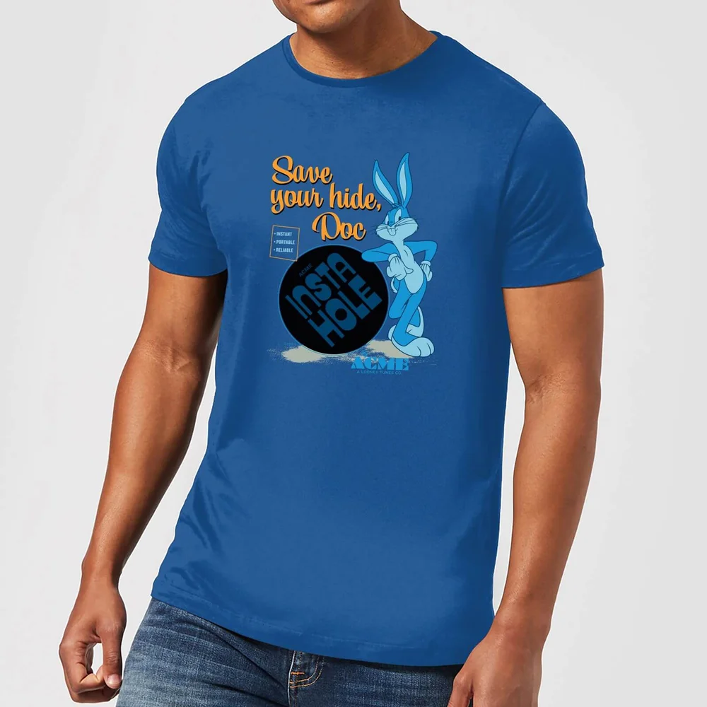 Looney Tunes ACME Insta Hole Men's T-Shirt - Royal Blue - S Bild 1