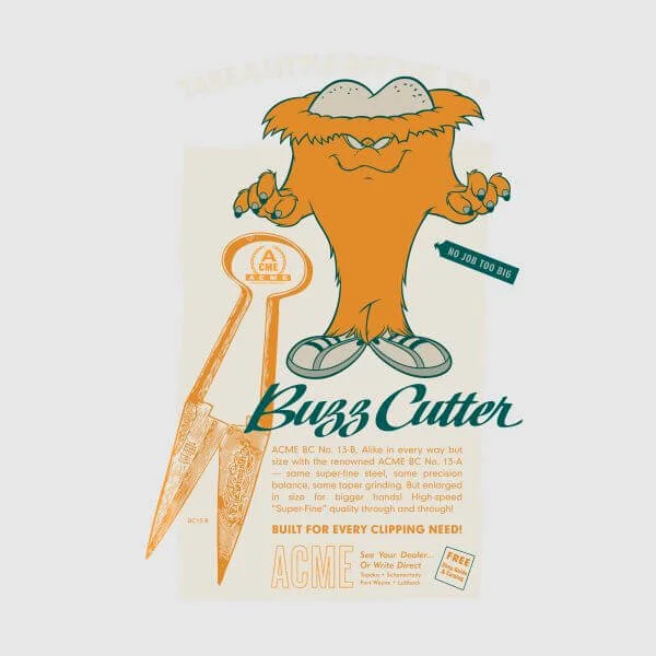 Looney Tunes ACME Buzzcutter Women's T-Shirt - Grey