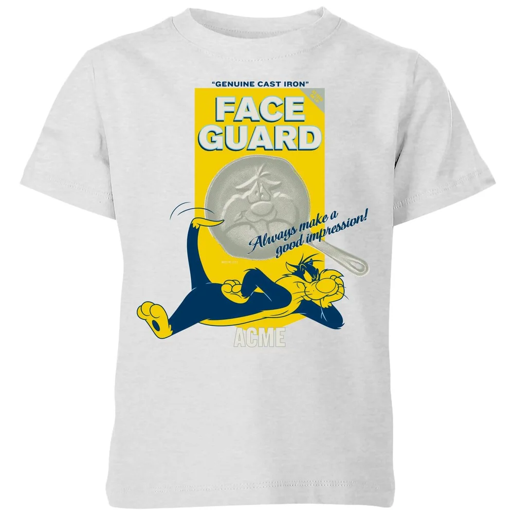 Looney Tunes ACME Face Guard Kids' T-Shirt - Grey - 3-4 Jahre Bild 1