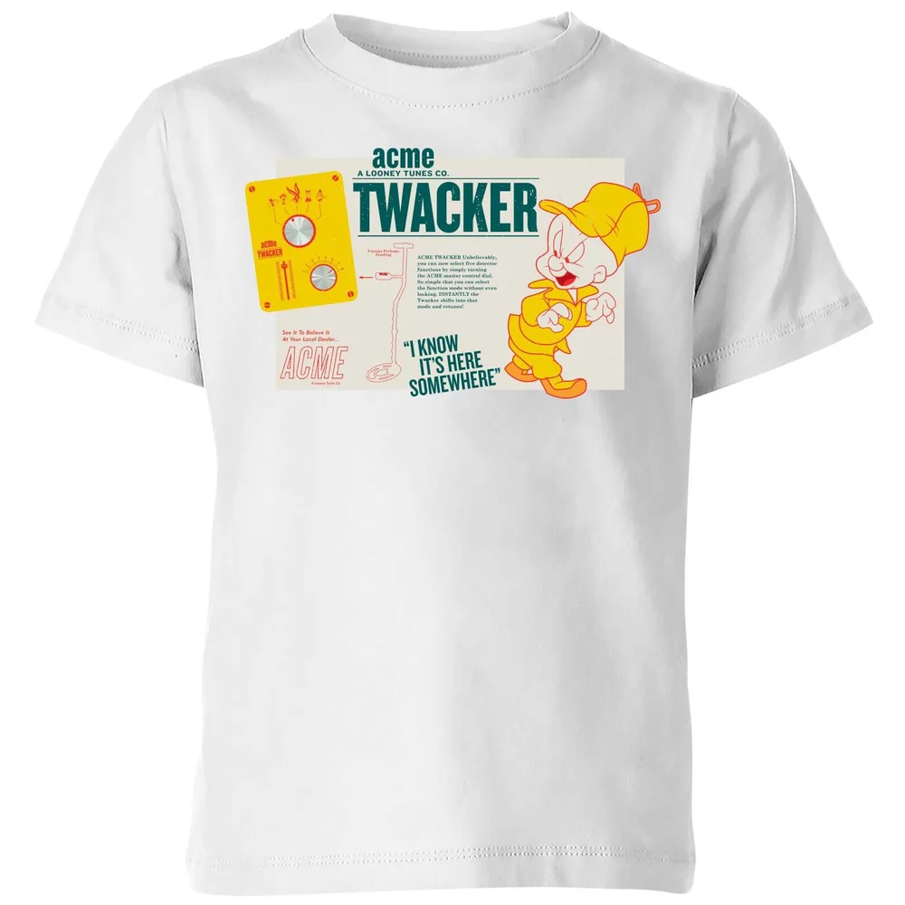 Looney Tunes ACME Twacker Kids' T-Shirt - White - 3-4 Jahre Bild 1