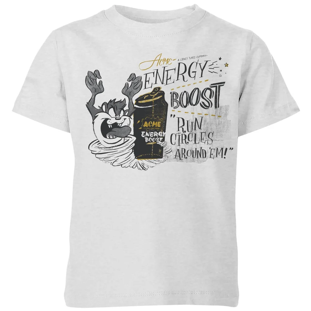 Looney Tunes ACME Energy Boost Kids' T-Shirt - Grey - 3-4 Jahre Bild 1