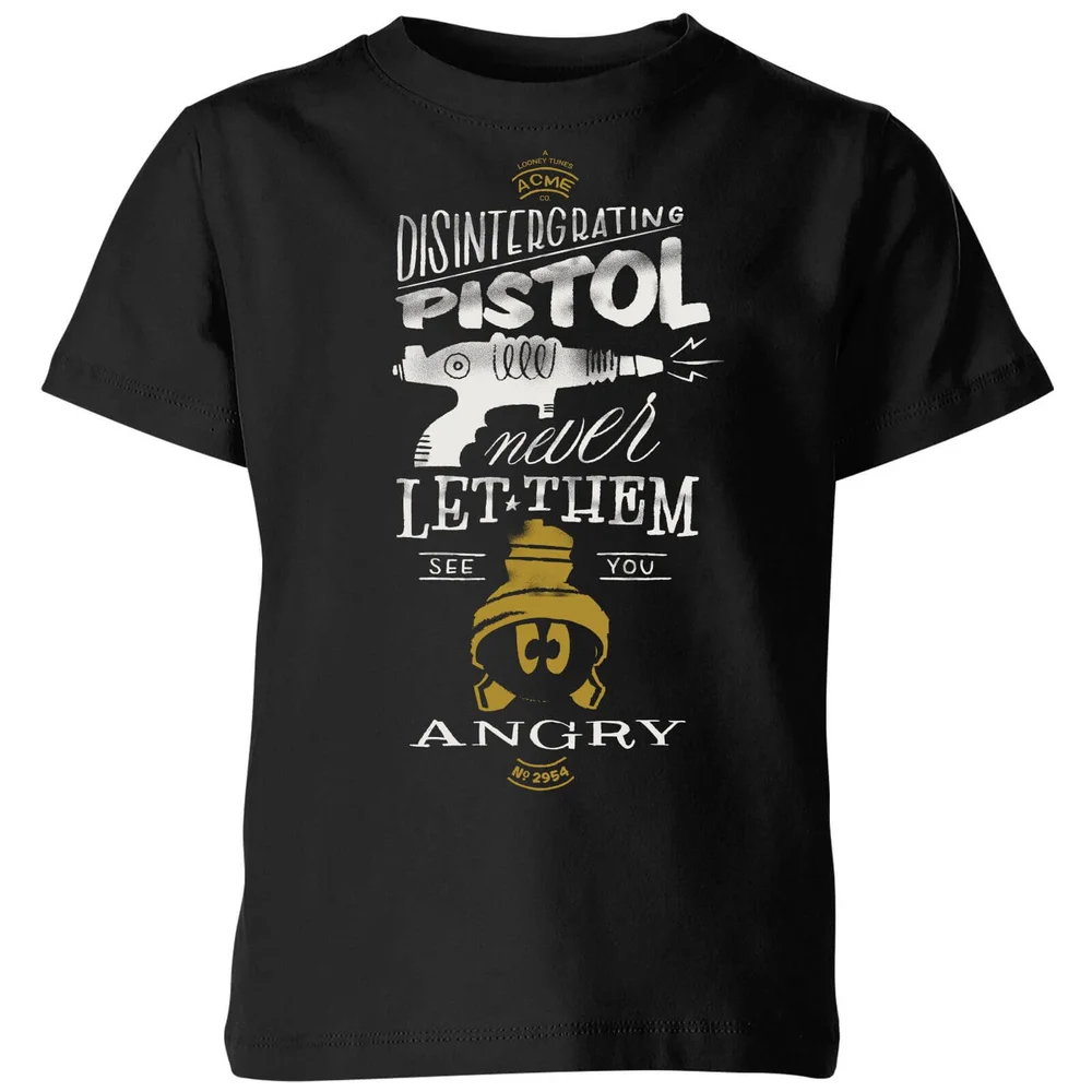 Looney Tunes ACME Disintegrating Pistol Kids' T-Shirt - Black - 3-4 Jahre Bild 1