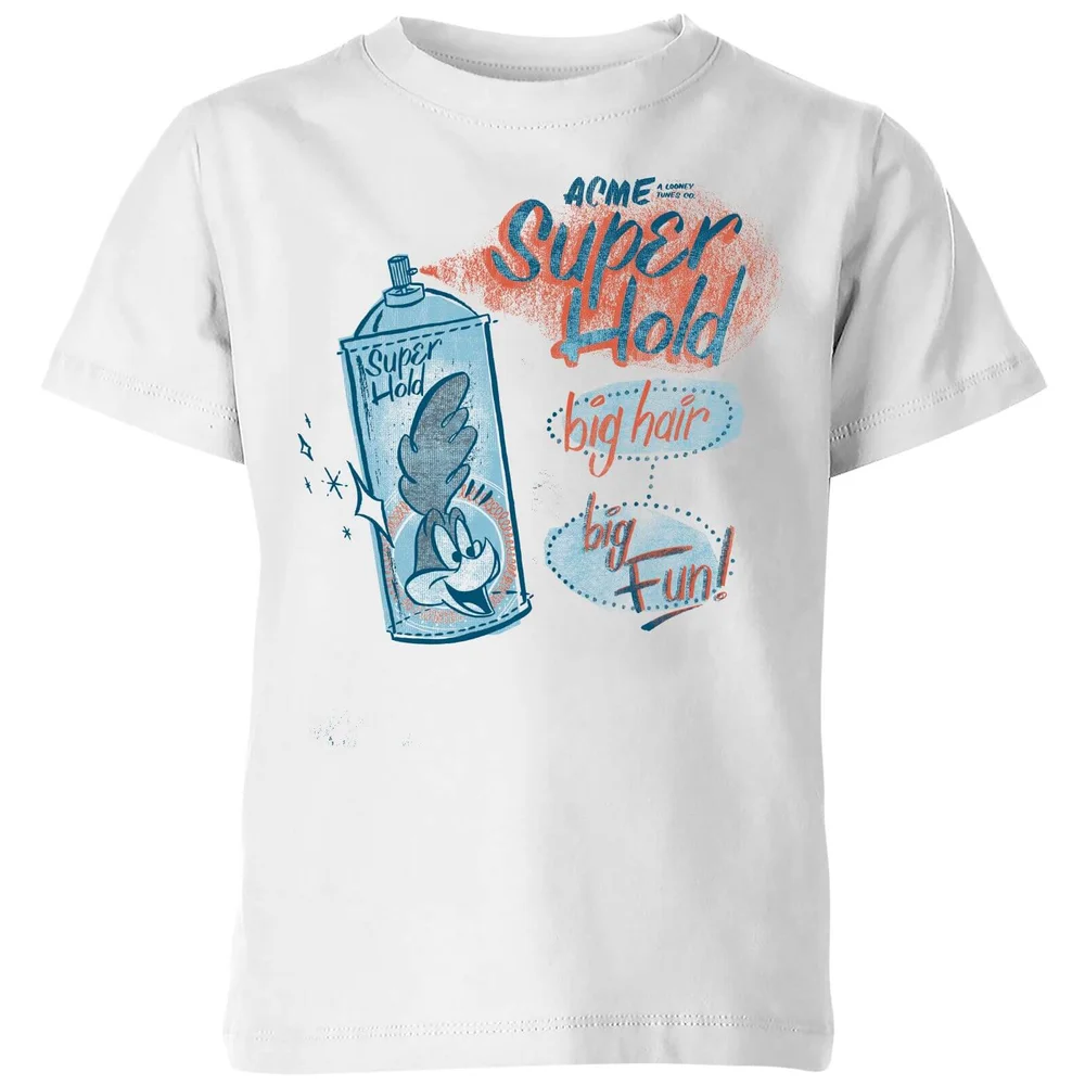 Looney Tunes ACME Super Hold Kids' T-Shirt - White - 3-4 Jahre Bild 1