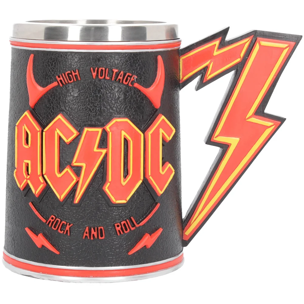 AC/DC High Voltage Rock and Roll Tankard Lighting Horns Mug Bild 1