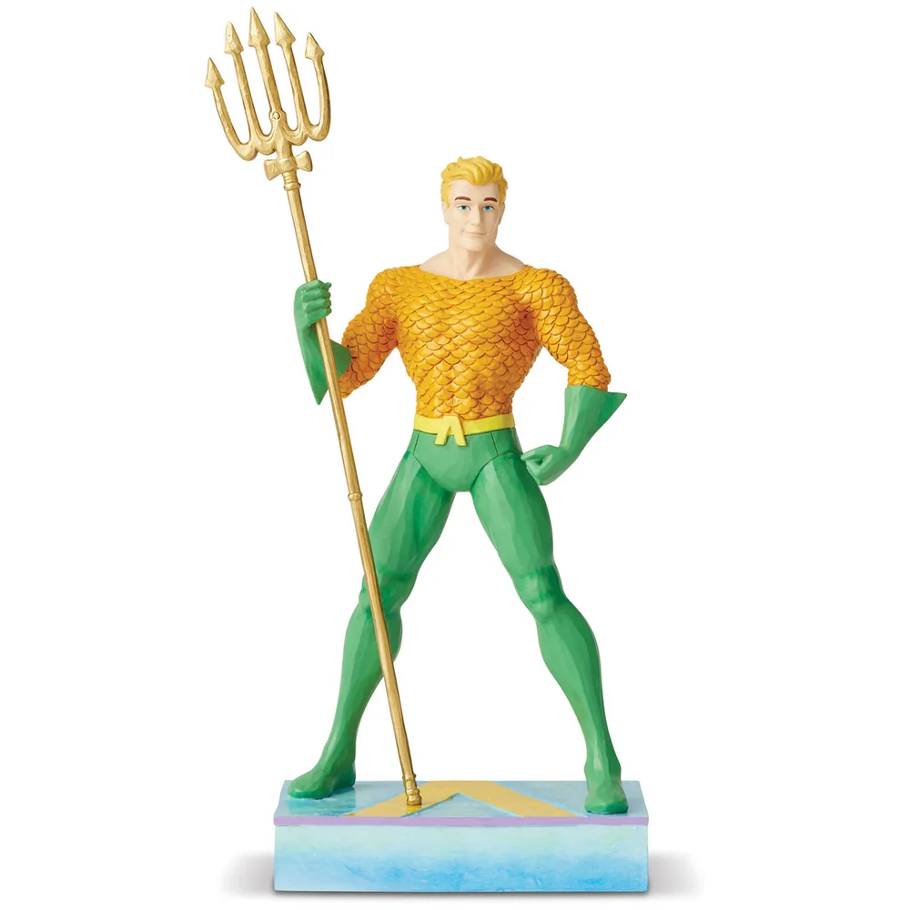 DC Comics by Jim Shore Aquaman Silver Age Figurine Figur 22,0 cm Bild 1
