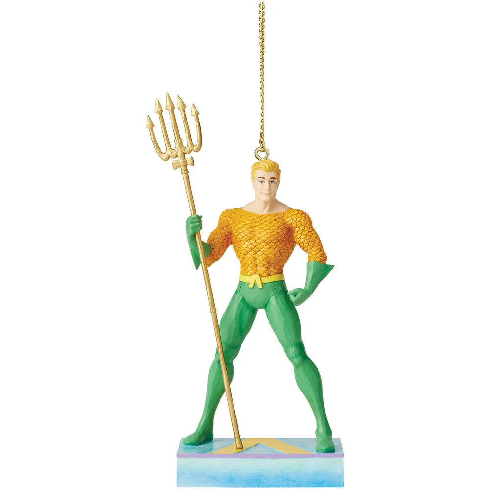 DC Comics by Jim Shore Aquaman hängendes Ornament 11,0 cm Bild 1