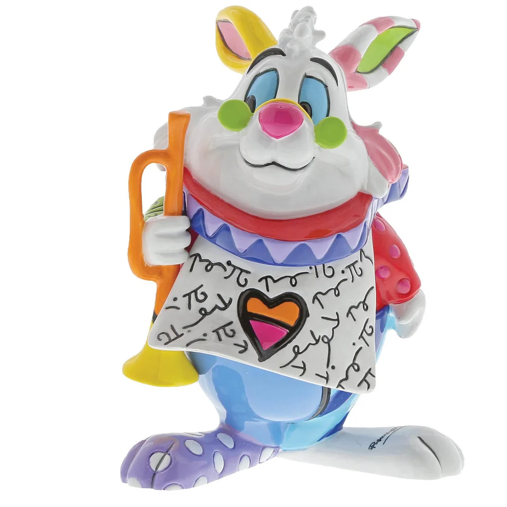 Disney Britto White Rabbit Figurine 7.0cm Bild 1