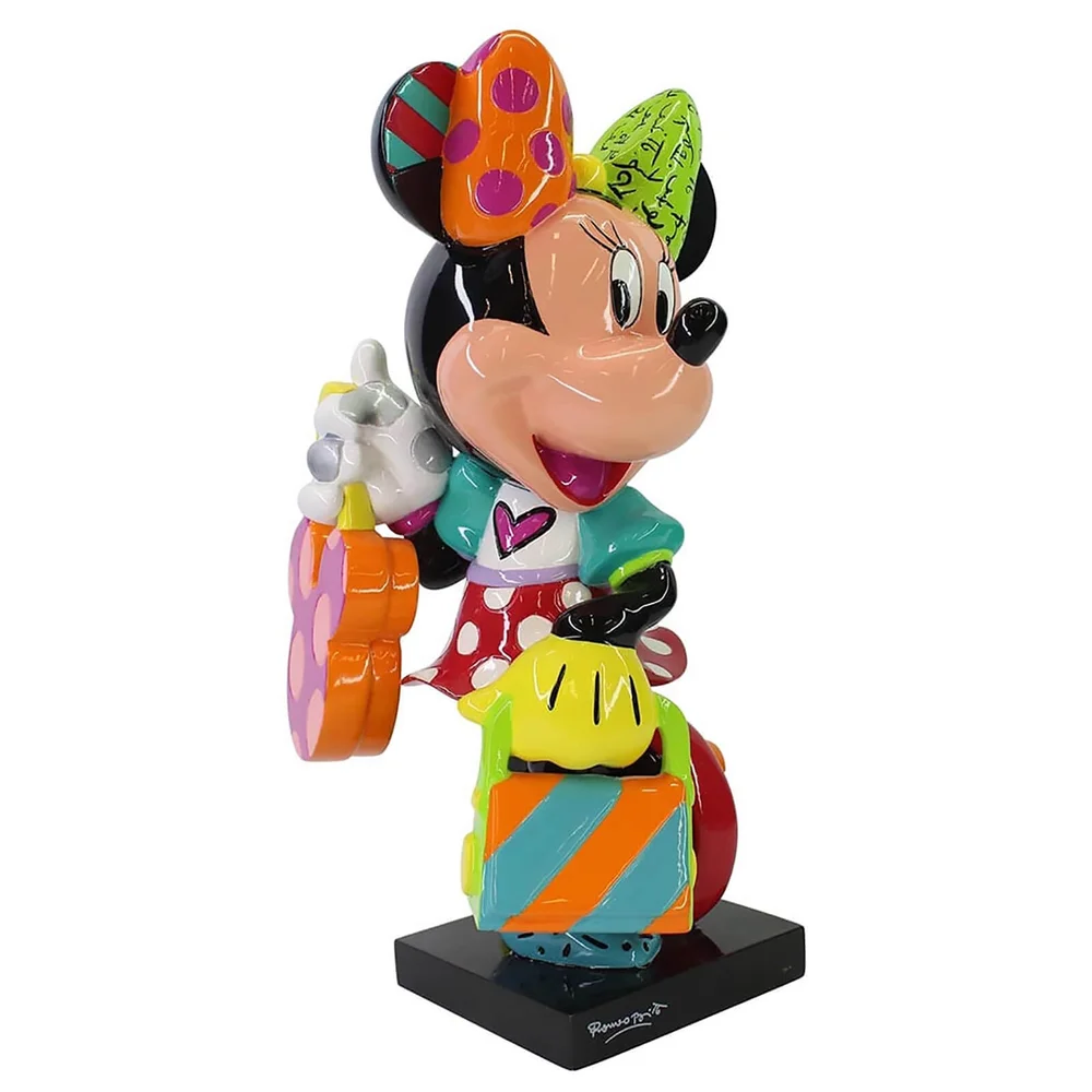 Disney Britto Fashionista Minnie Mouse Figurine 20.0cm Bild 1