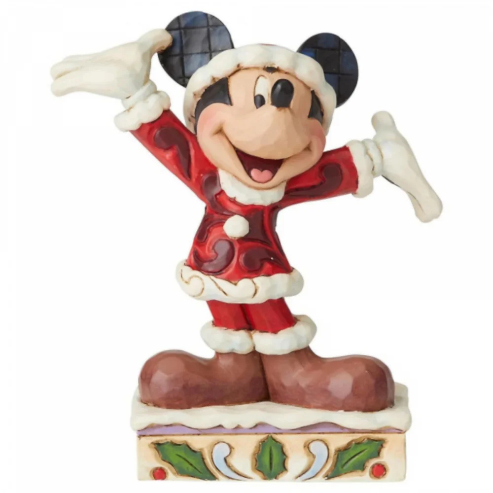 Disney Traditions Tis a Splendid Season (Mickey Mouse Weihnachtsfigur) Bild 1