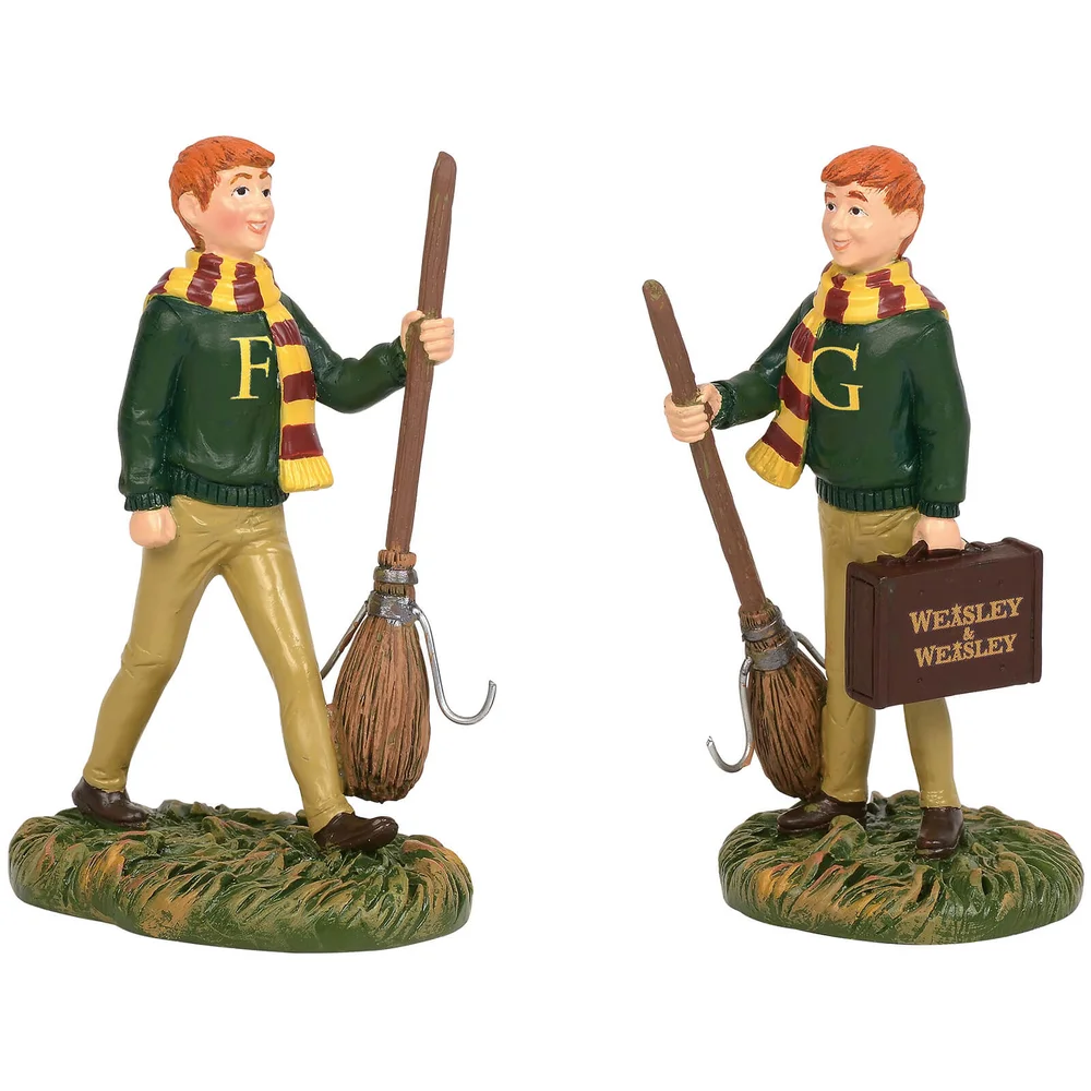Harry Potter Village The Weasly Twins 8.0cm Bild 1