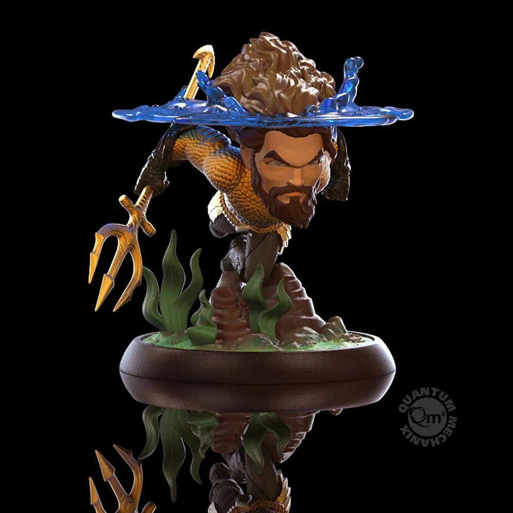 Quantum Mechanix DC Comics Aquaman King of the Sea Q-Fig Bild 1