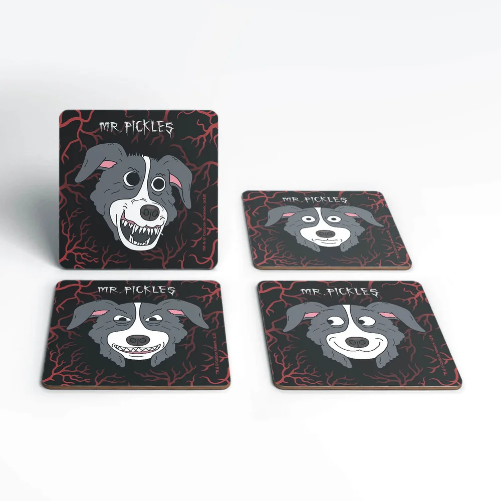 Mr Pickles Heads Coaster Set Bild 1
